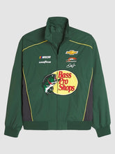Hollister Bass Pro Shops Racing Jacket Green